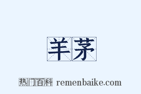 羊茅是什么意思的图片